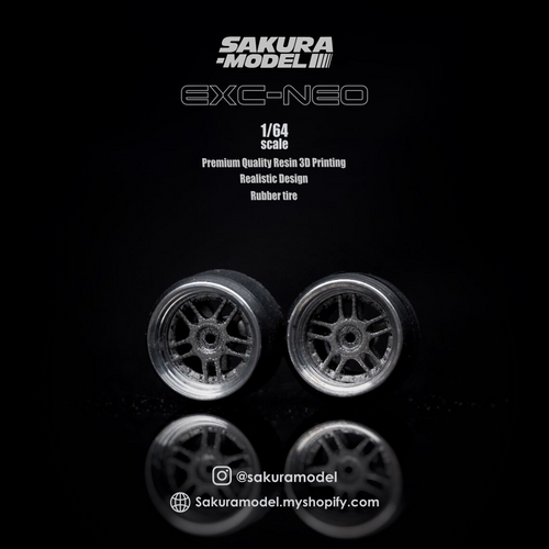 Sakura - Custom wheel 64 scale model EX-C Neo