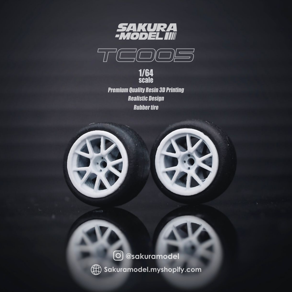 Sakura - Custom wheel 64 scale model TC005