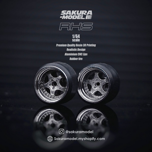 Sakura - Custom wheel 64 scale model RH Speedline