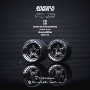 Sakura - Custom wheel 64 scale model RH Speedline