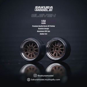 Sakura - Custom wheel 64 scale model BMD Eleven