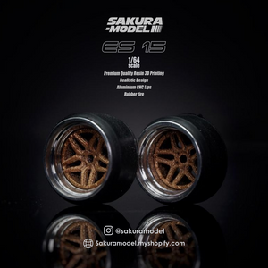 Sakura - Custom wheel 64 scale model ES15