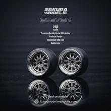 Load image into Gallery viewer, Sakura - Custom wheel 64 scale model BMD Eleven