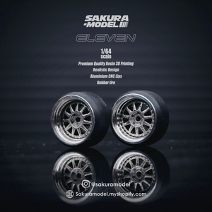 Sakura - Custom wheel 64 scale model BMD Eleven