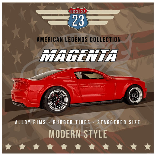 Muscle Car 23 - Magenta