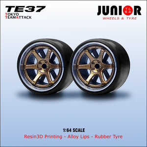 JV Wheels model TE37 Tokyo Time Attack