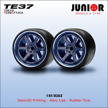 Load image into Gallery viewer, JV Wheels model TE37 Tokyo Time Attack