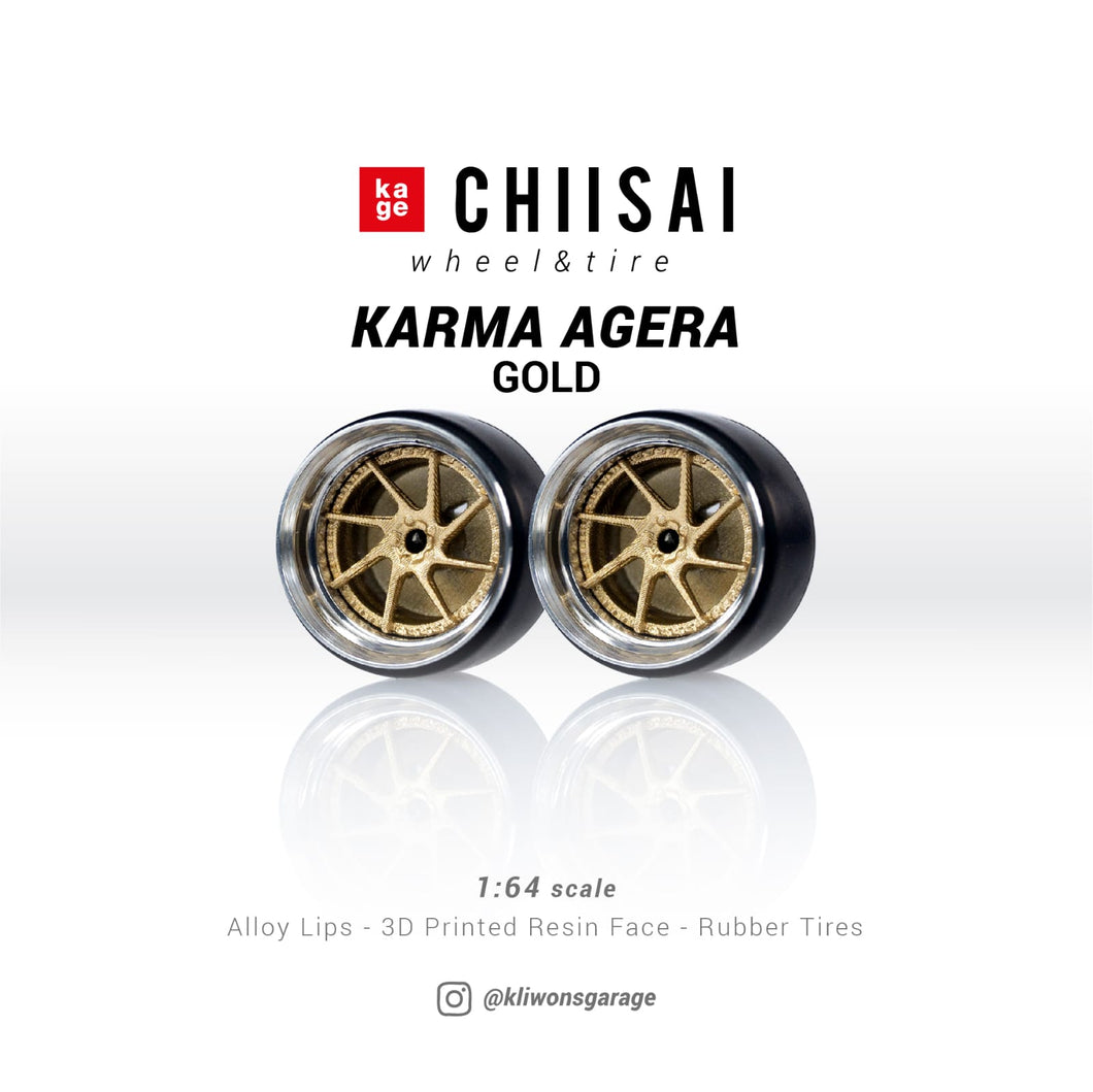 Chiisai Kage Wheels Model Karma Agera