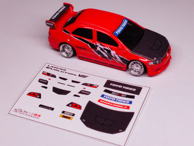 Decal Set Hotwheels Lancer Evolution VIII / IX (New Casting 2023)