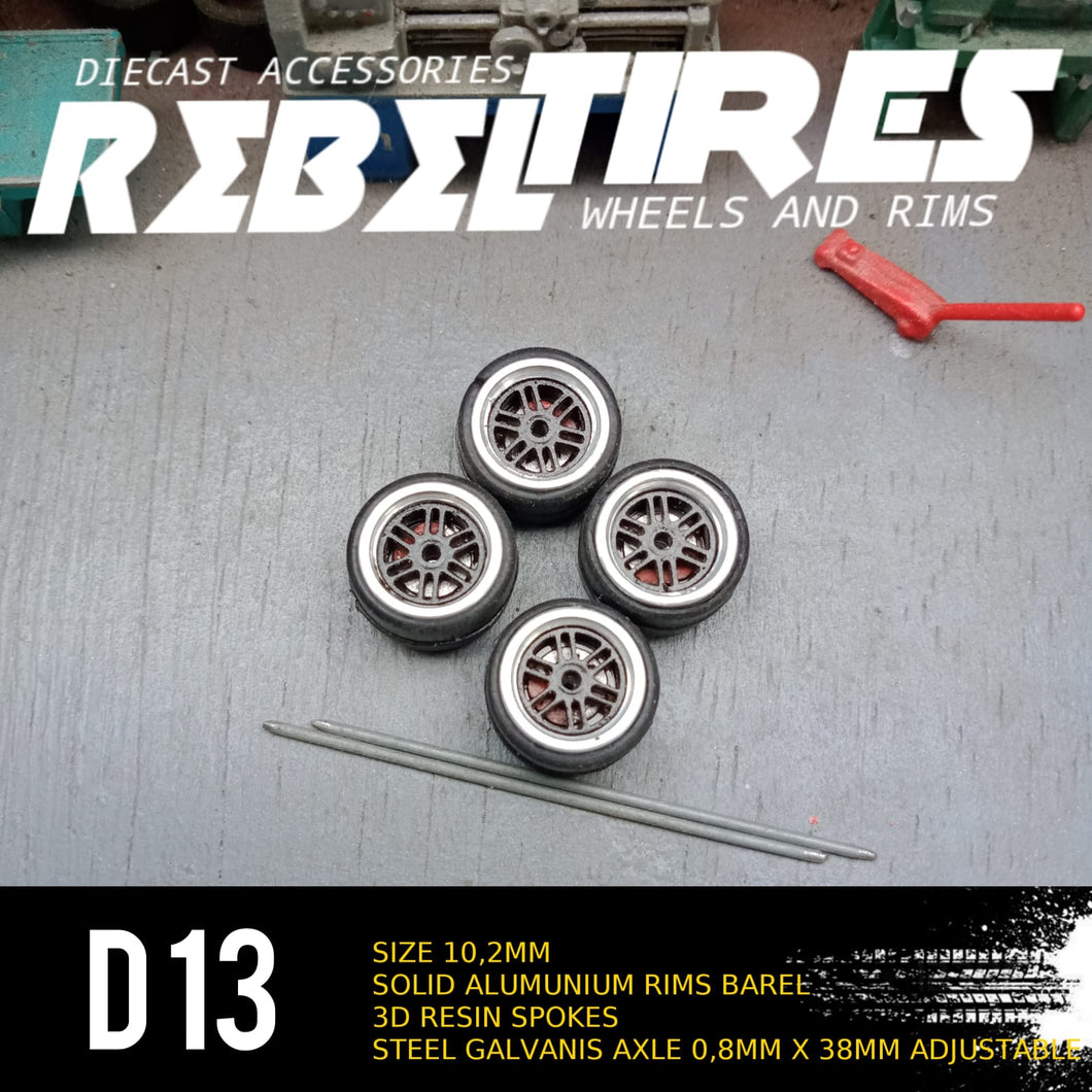 Rebel tires by Arise Lightspear model D13