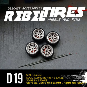 Rebel tires by Arise Lightspear model D19