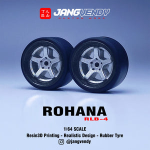 JV Wheels model Rohana RLB-4