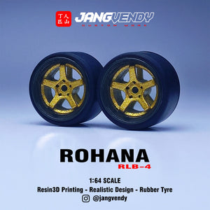 JV Wheels model Rohana RLB-4