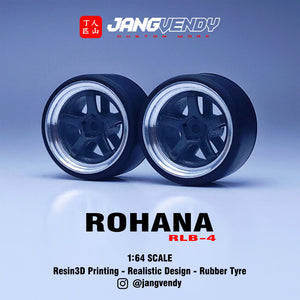 JV Wheels model Rohana RLB-4