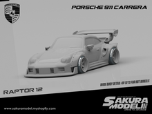 Load image into Gallery viewer, Sakura - Add on Body kit for Hot Wheels 1996 Porsche Carrera