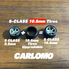 Load image into Gallery viewer, Wheels Carlomo Rubber upgrade Size to 10,5 mm