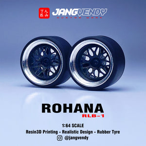 JV Wheels model JV Rohana RLB-1