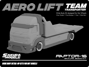 Sakura - Add on Body kit for Hot Wheels Team Transporter Aero Lift