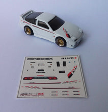 Load image into Gallery viewer, Decal set Hotwheels Nissan 180SX Nismo