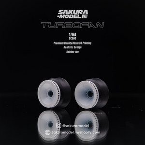 Sakura - Custom wheel 64 scale model Turbo Fan