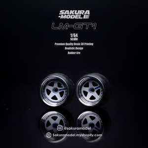 Sakura - Custom wheel 64 scale model LM GT-1