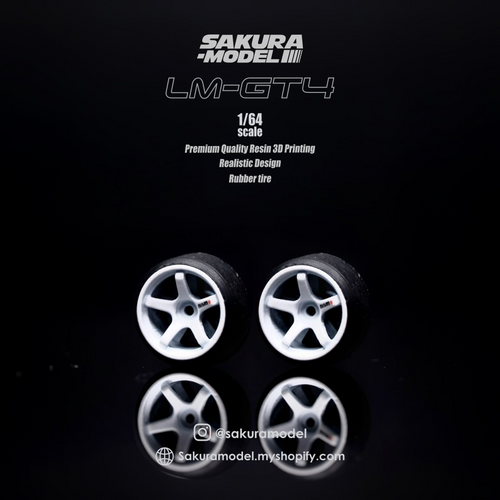 Sakura - Custom wheel 64 scale model LM GT-4