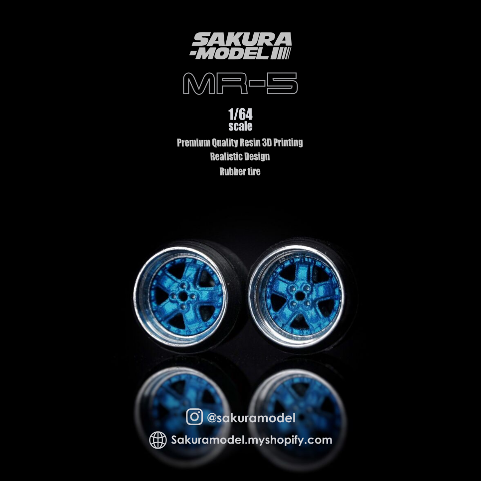 Sakura - Custom wheel 64 scale model MR-5