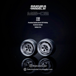 Sakura - Custom wheel 64 scale model Mazda Speed MS-02