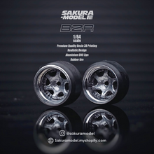 Load image into Gallery viewer, Sakura - Custom wheel 64 scale model Kranze Bazreira