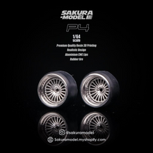 Load image into Gallery viewer, Sakura - Custom wheel 64 scale model P4