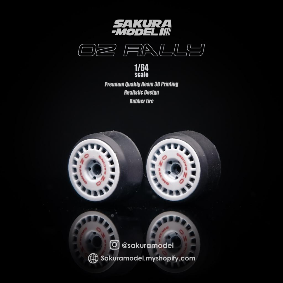 Sakura - Custom wheel 64 scale model OZ Racing