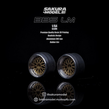 Load image into Gallery viewer, Sakura - Custom wheel 64 scale model BBS LM