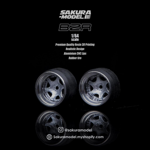 Sakura - Custom wheel 64 scale model Kranze Bazreira