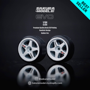 Sakura - Custom wheel 64 scale model Regamaster EVO