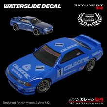 Load image into Gallery viewer, Decal Set Hotwheels Skyline R32 Calsonic JGTC