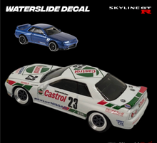 Load image into Gallery viewer, Decal Set Hotwheels Skyline R32 Castrol JGTC