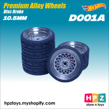 Load image into Gallery viewer, D001 - Premium Alloy Wheels 1/64