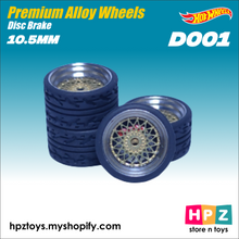 Load image into Gallery viewer, D001 - Premium Alloy Wheels 1/64