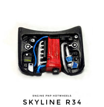 Load image into Gallery viewer, Engine PNP Hotwheels Skyline R34 (RB26DET) BMJ