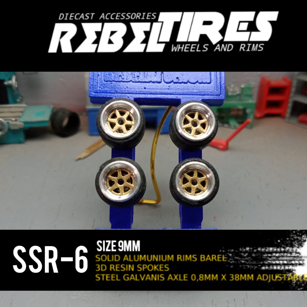 Rebel tires by Arise Lightspear model SSR6