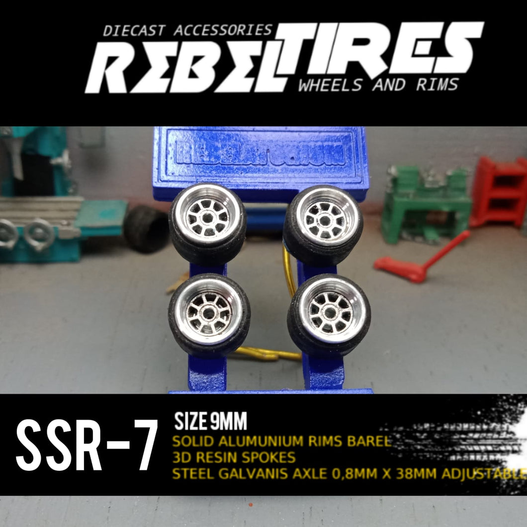 Rebel tires by Arise Lightspear model SSR7