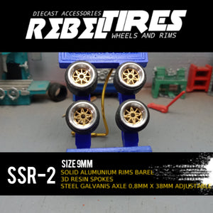 Rebel tires by Arise Lightspear model SSR2