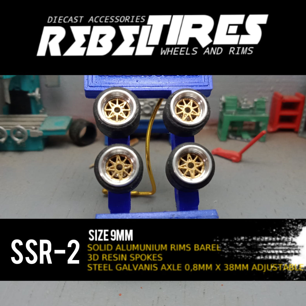 Rebel tires by Arise Lightspear model SSR2