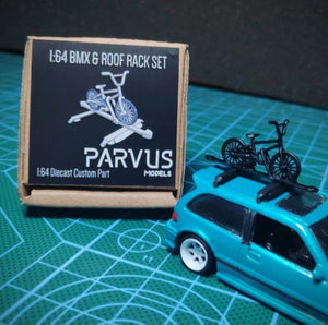 Parvus Models 1:64 Bike Rack BMX