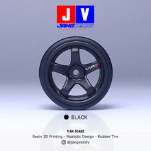 Load image into Gallery viewer, Rubber wheels JV Wheels model LM GT4 Nismo