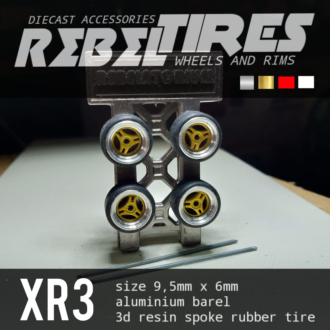 Rebel tires by Arise Lightspear model XR3