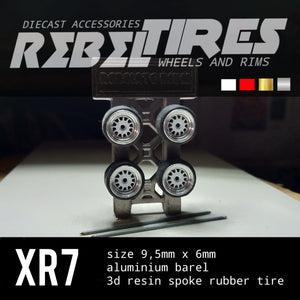 Rebel tires by Arise Lightspear model XR7