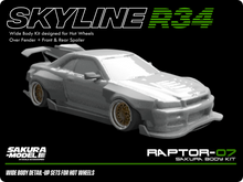 Load image into Gallery viewer, Sakura - Add on Body kit for Hot Wheels Skyline R34