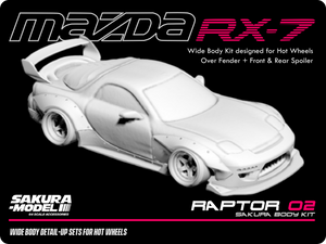 Sakura - Add on Body kit for Hot Wheels RX7 FD