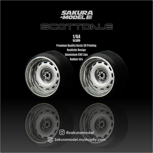 Sakura - Custom wheel 64 scale model Scottdale